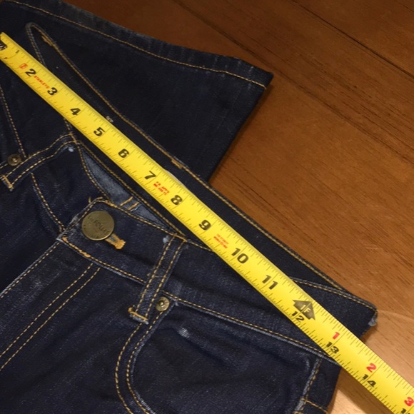 Les Folles de Joie Flare High-Rise Jean - Picture 2 of 7